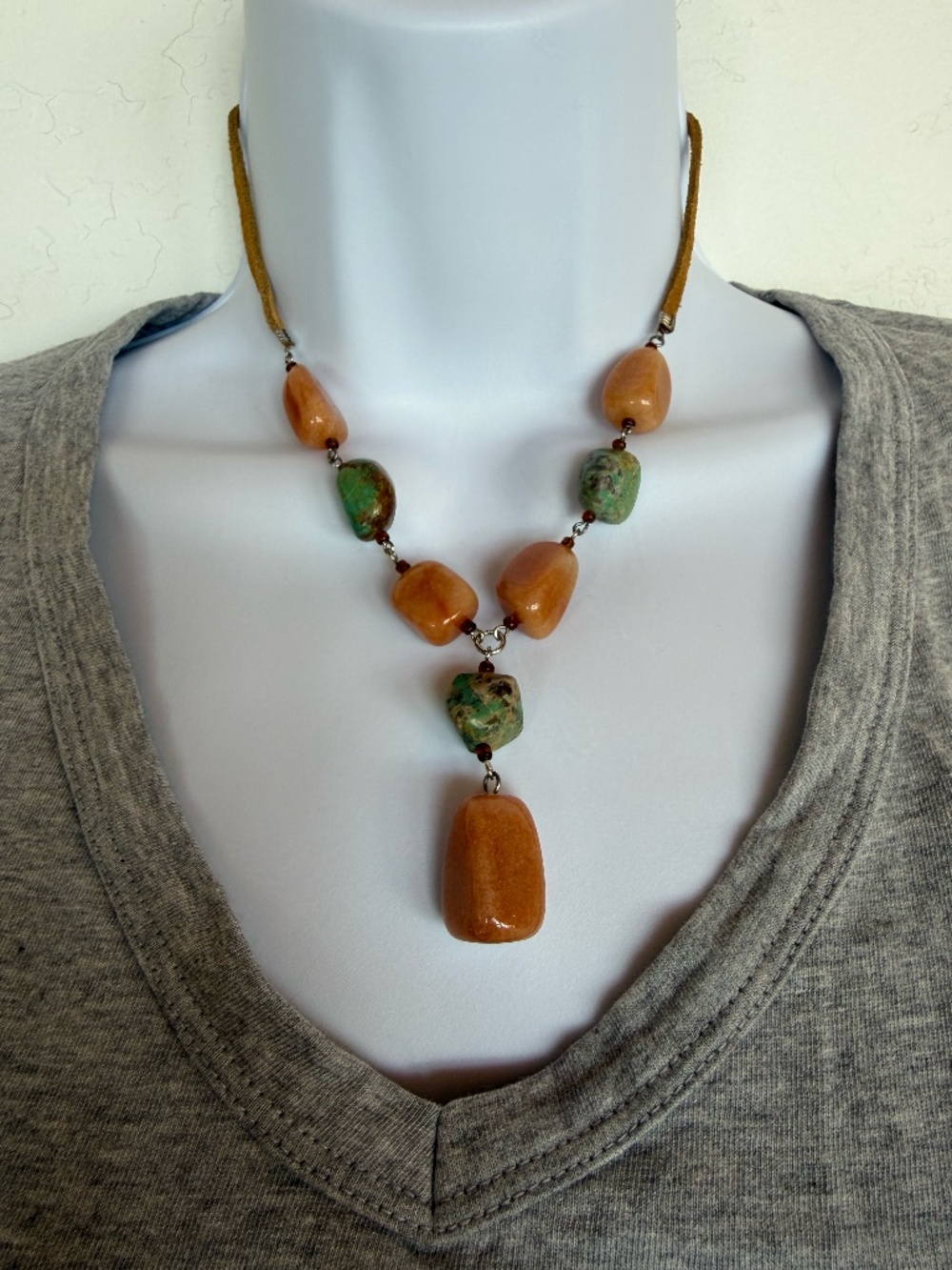 Sundance "Colors of the Mountain" Turquoise Necklace Western Boho